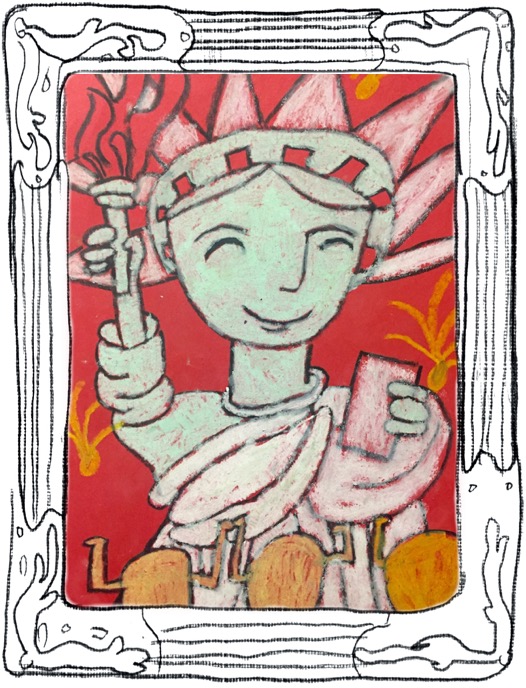 3rd grader Keith Haring masterpiece